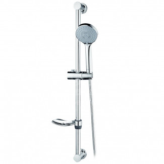 Стойка CORONA DK-589 для душа, лейки , шланг, мыльница, крепеж лейки (в коробке)