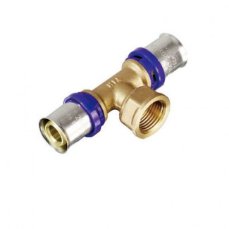 Тройник TIM пресс 16(2,0) х 1/2' внутр. рез. (уп120/15) F-T1602F