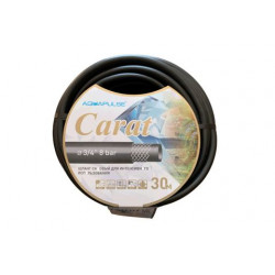 Шланг  АР поливочный, CARAT ТЭП 3/4'х30м (3-х слой., 18*2.5мм морозост.,укреплен каучуковым покр)