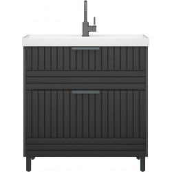 Тумба Коралл Терра 60 + Раковина Classica 60 Madera
