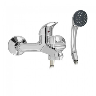 Смеситель CORONA DK-8064-3 для ванны/душ -Ф40 короткий нос